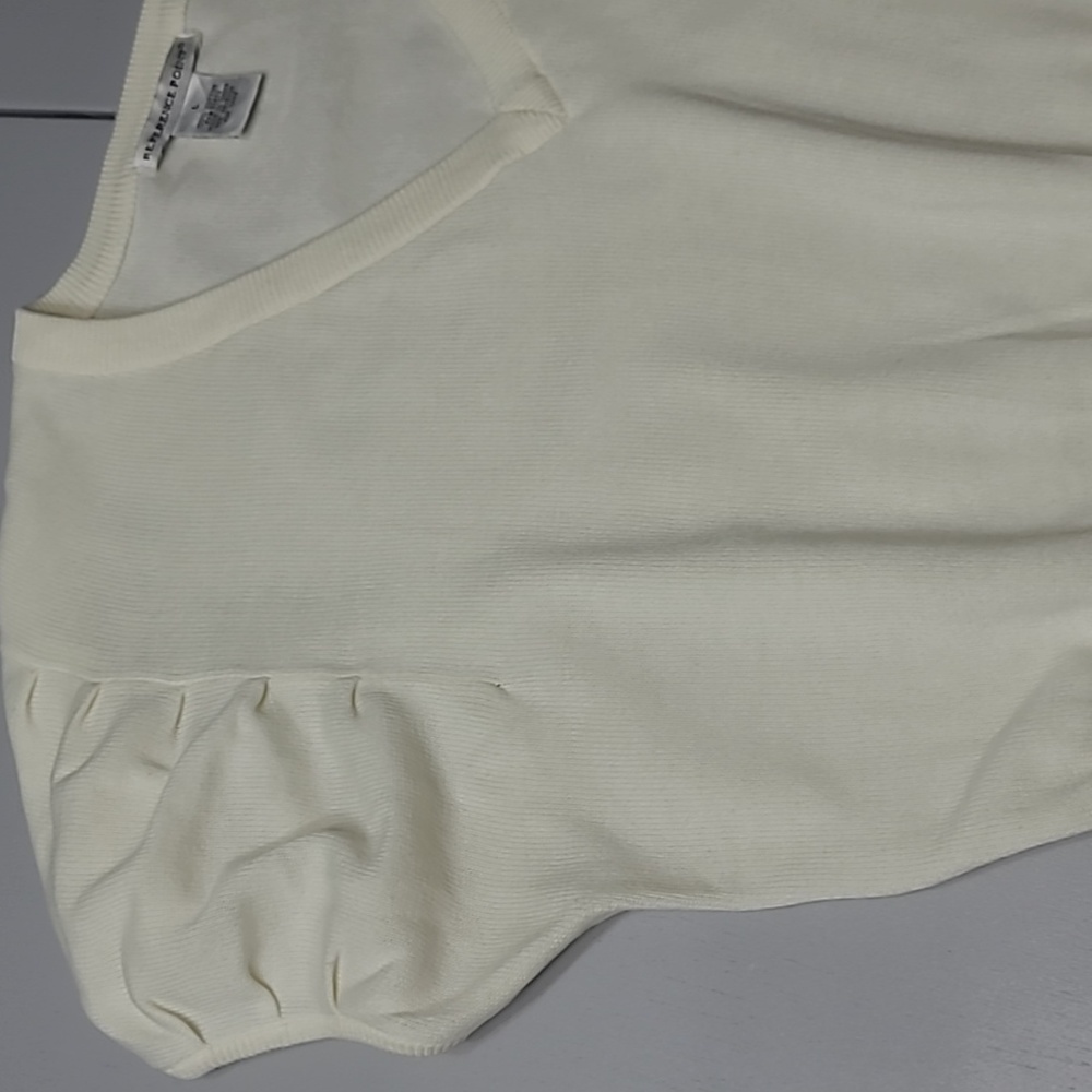 Reference Point knit top (Ivory) - Picture 4 of 10